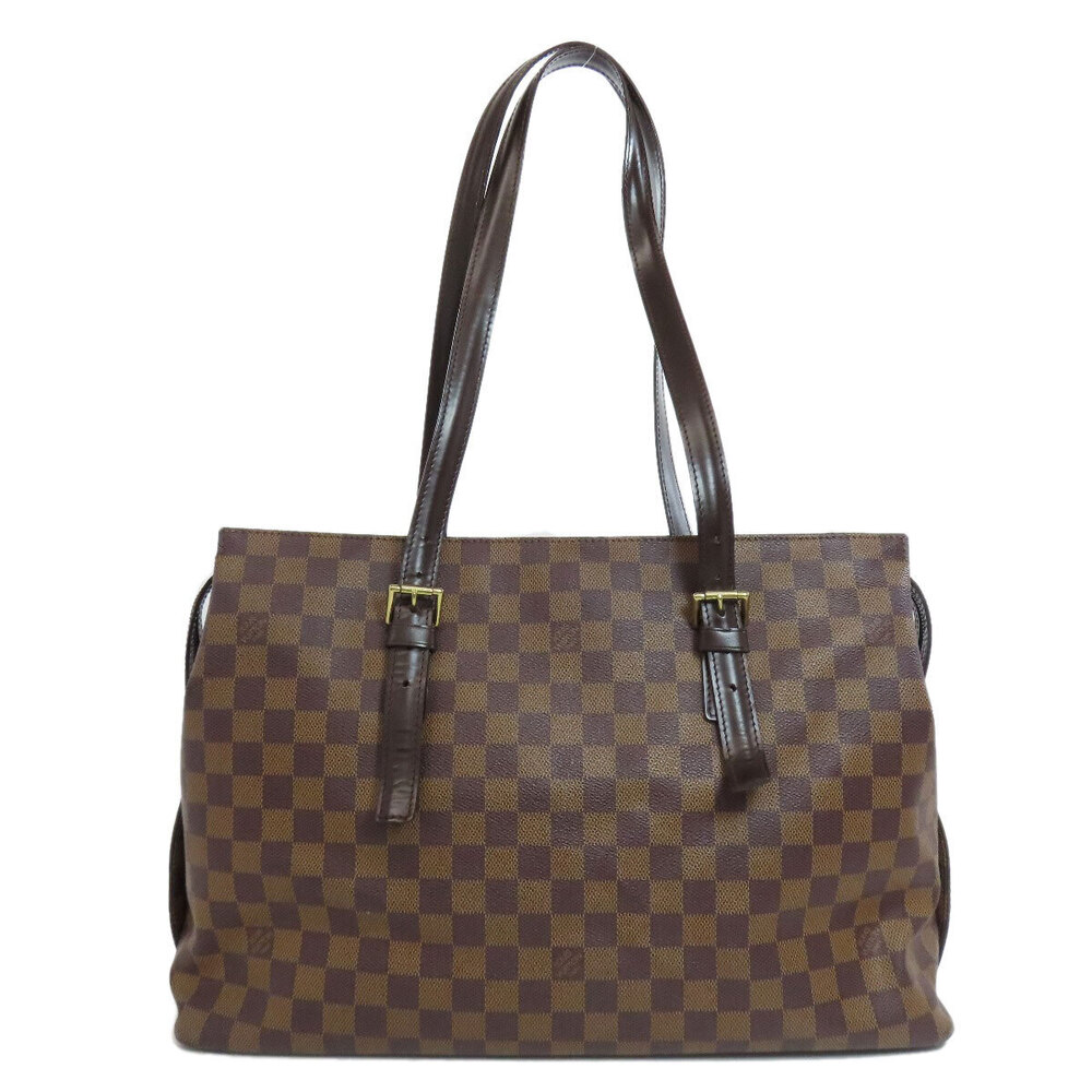 Louis Vuitton Tote Bag Chelsea Damier Canvas Brown